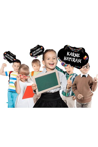 Big Party Karne Party Speech Bubble Foil Γυαλιστερό τυπωμένο 5 τεμάχια
