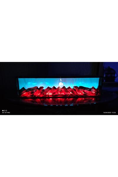 ALNUR Elektirikli Şömine