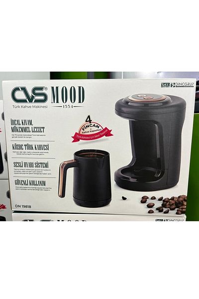 CVS Dn 19818 Mood 1554 Automatic Ember Turkish Coffee Machine
