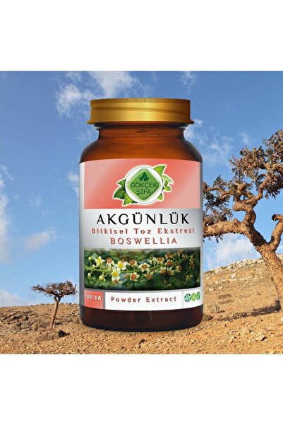 Gökçek Şifa Akgünlük Toz Ekstresi Cam 100 Gr