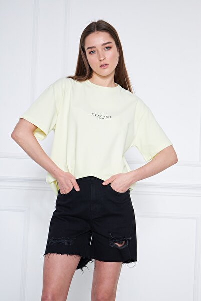 CRC JEANS Μπλουζάκι με φαρδιά γραμμή Basic