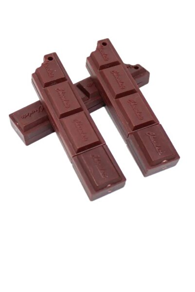 NaSaDAN Çikolata Şekilli Tükenmez Kalem Kahverengi Isırılmış Çikolata 1 Adet