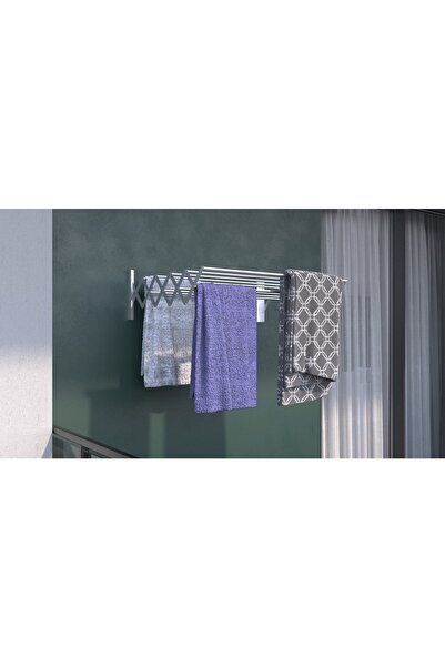 Genel Markalar Birondabir 85cmx9gözlü Akordiyon Tipi Çamaşır Kurutma Askısı O...