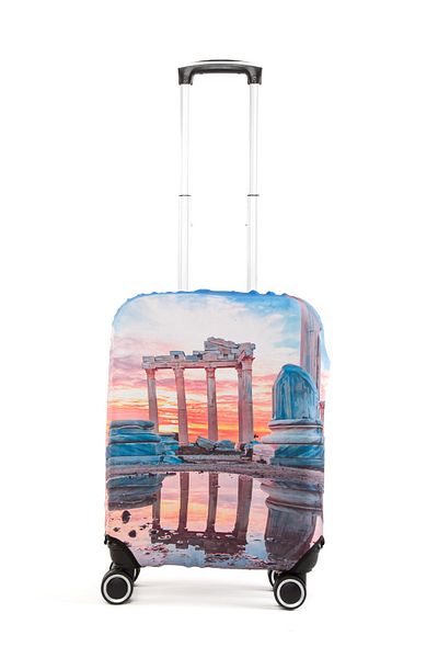 BAGzy Antique Cabin Size Luggage Cover