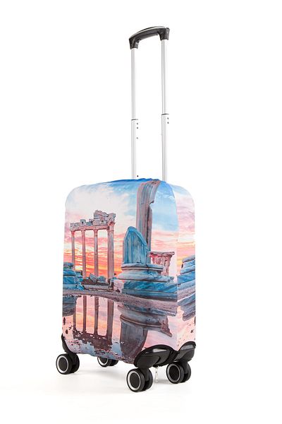 BAGzy Antique Cabin Size Luggage Cover