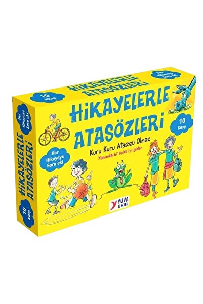 Yuva Yayınları Yuva Hikayelerle Atasözleri Hikaye Seti 10 Kitap (4. Sınıf)