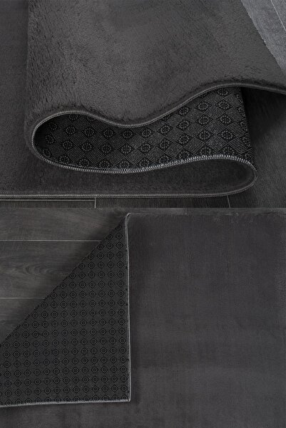 AVANTAJ Relax Antrasit Yumuşak Kaymaz Taban Yolluk Yıkanabilir Mutfak Halısı