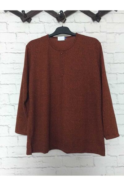 anne moda ankara 36-38 Beden Kırçıllı Desen Baharlık Buluz