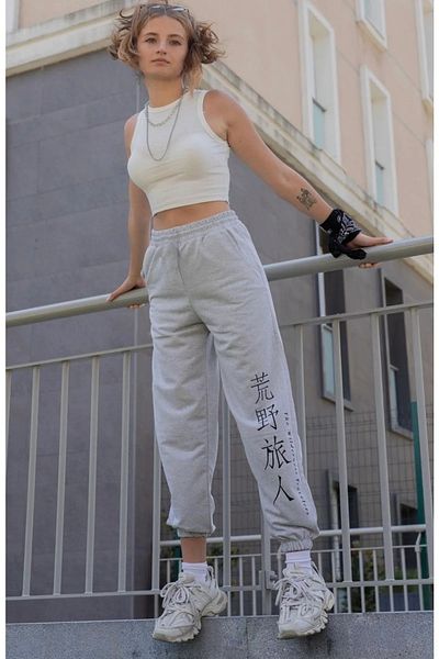 MODARİCH Κινέζικο Motto Jogger Sweatpants