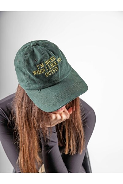 ŞapkaMania Sunt mai drăguț când îmi place ținuta mea șapcă de baseball lavabilă