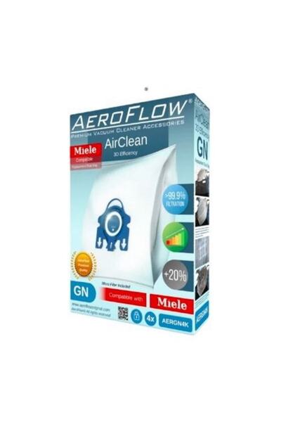 srfn ticaret Miele Classic 1c Powerline - Συμβατή τσάντα σκόνης Gn (συσκευασία των 4)