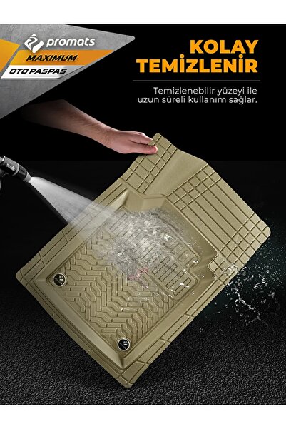CARMALL Mıtsubıshı Outlander 19- 4d Paspas Üniversal