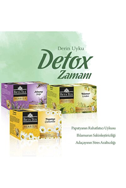 Beta Tea Derin Uyku & Detox Zamanı