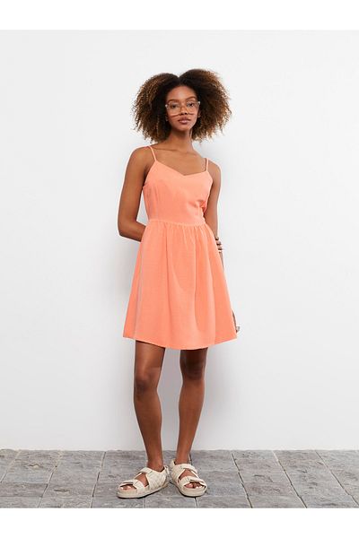 LC Waikiki V-Neck Straight Strap Women's Dress