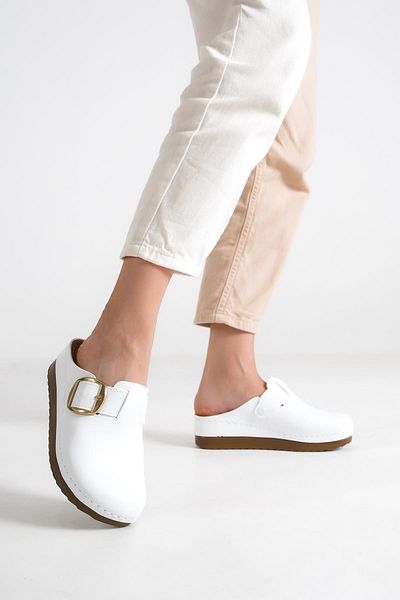 Capone Outfitters Anatomická měkká pohodlná podrážka na klínovém podpatku Mother pantofle