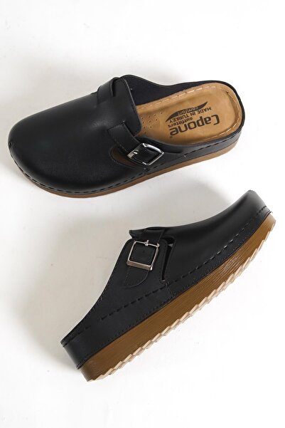 Capone Outfitters Anatomická měkká pohodlná podrážka na klínovém podpatku Mother pantofle