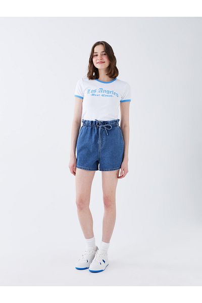 LC Waikiki Dámské džínové kalhoty Standard Fit s vysokým pasem
