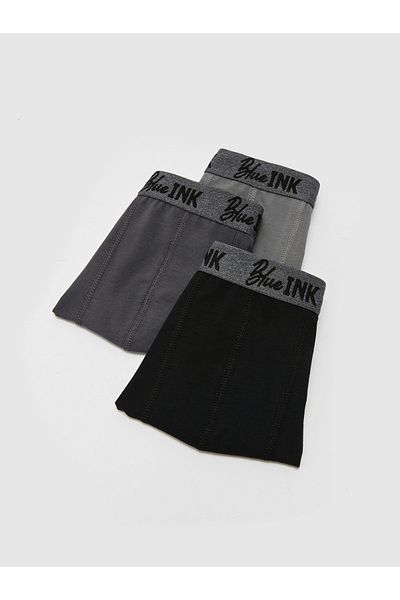 LC Waikiki Szabványos forma, rugalmas szövet férfi boxer, 3 részes