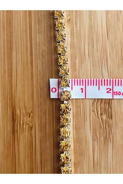 Öztürk Honey Color Decorative Strip Stone - 3 mm X 2 Meters