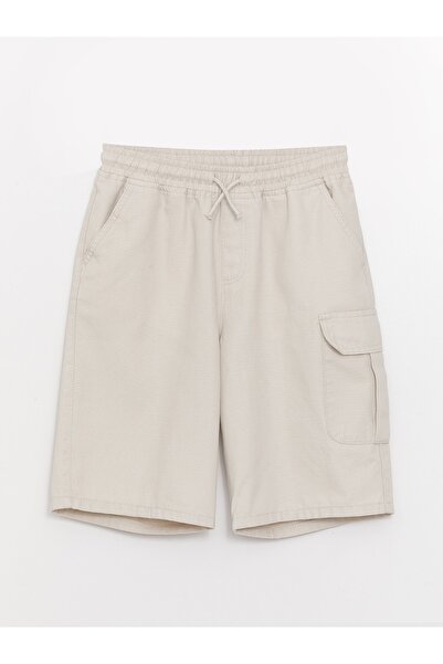 LC Waikiki Bermudă pentru băiat imprimată cu talie elastică