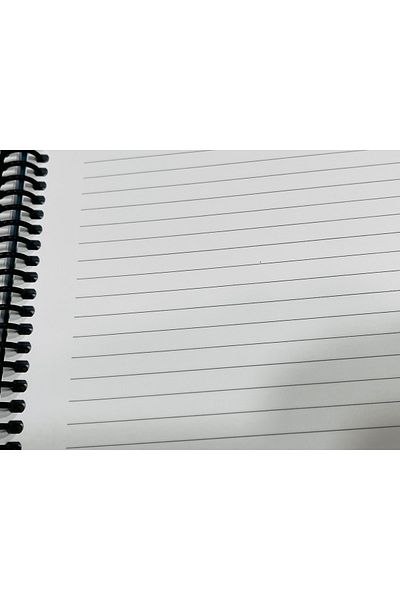 Mynote دفتر ملاحظات مرن بخطوط نيون مقاس A4 100 ورقة بغطاء حلزوني 60 جرام
