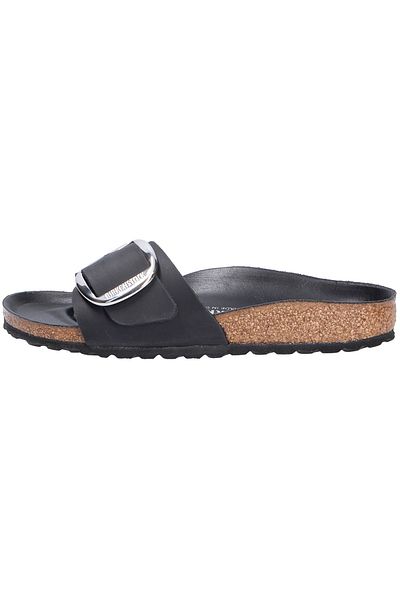 Birkenstock Sandalette - Schwarz - Flacher Absatz