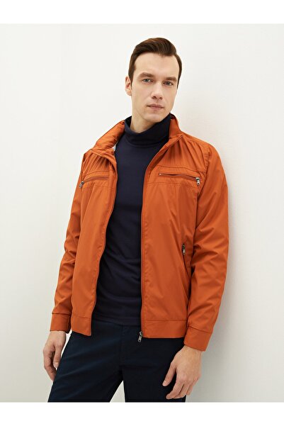 LC Waikiki Comfortable Fit Stand Collar Men's Thin Coat