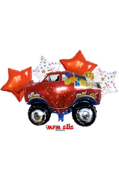 MFM Party Car Foil Balloon Set