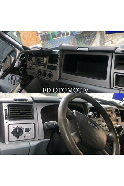 FD OTOMOTİV مجموعة فورد ترانزيت 2006-2013 من خشب الماهوجني باللون الرمادي الفضي