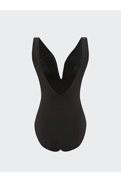 LC Waikiki Women's Plain Removable Padded Swimsuit