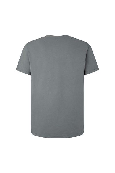 Pepe Jeans Herren T-Shirt - DAVID TEE, Rundhals, Kurzarm, Baumwolle, Logo, einfarbig