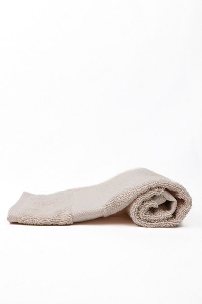 Taka Fabrics Wave 100% Cotton Hand Face Guest Towel Size 30x50 Cm, Champagne