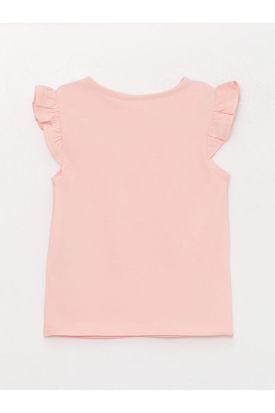 LC Waikiki Dívčí tričko Crew Neck Basic