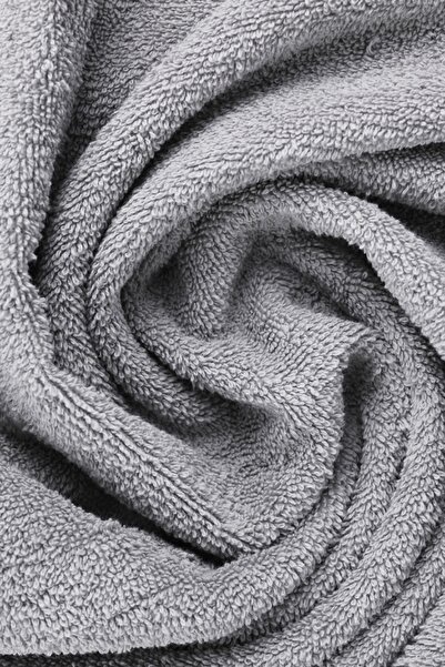 Taka Fabrics Wave 100% Cotton - Hand Face Towel, 50x80 Cm, Dark Gray