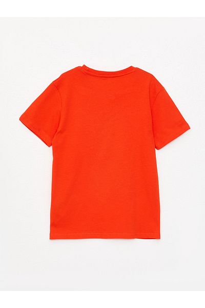LC Waikiki Boy - Crew Neck and Printed Short Sleeve T-Shirt