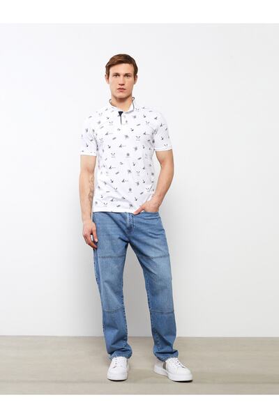 LC Waikiki Ανδρικό μπλουζάκι με κοντό μανίκι με λαιμόκοψη