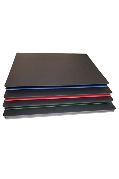 blume Acar Thermo Unprinted Flexible Cover 21*30 Cm 128 Pages Dot (dotted) Undated Planner Black-red