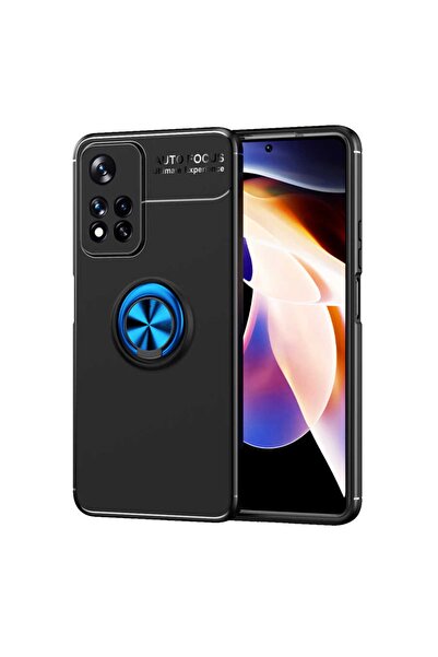 ZM STORE Xiaomi Redmi Note 11 Pro 5g Kılıf Yüzüklü Standlı Pürüzsüz Ve Soft A...