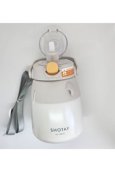 Shotay Paslanmaz Çelik Termal Yalıtımlı 900 Ml Detox Filytreli Pipetli/pipets...