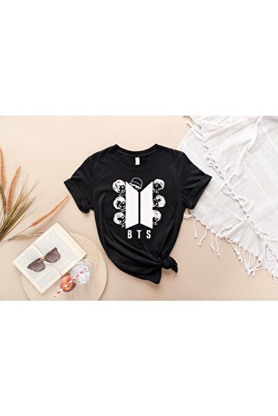 GALASHOP تي شيرت BTS للأولاد والشعار