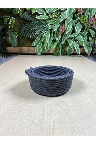 MaVaux Набір з 3 кошиків з бантиками - плетені з джутового шнура, декоративні