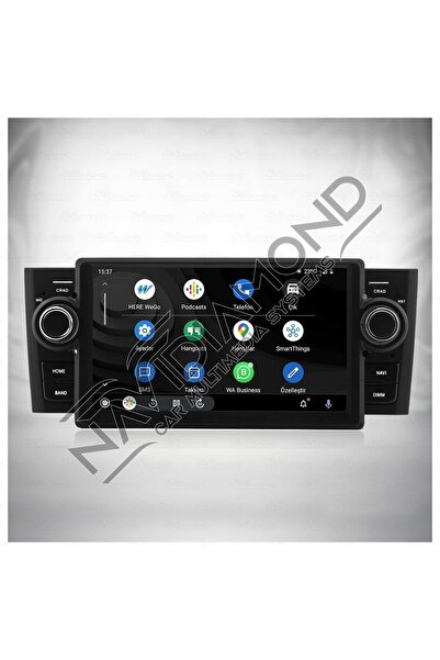 NAVİDİAMOND ÖZER ELEKTRONİK FIAT LINEA 7 INCH 4 GB RAM 64 GB HAFIZA ANDROID MULTIMEDIA TEYP