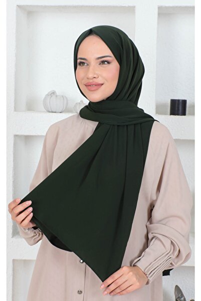 VIEN POLO Розкішний шарф з мединського шовку Haki S1900