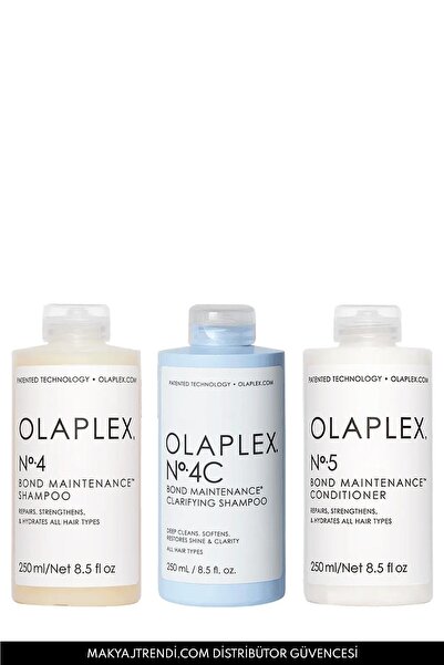Olaplex Complete Cleansing Kit - Saçları Derinlemesine Temizlerken Onaran Bağ...