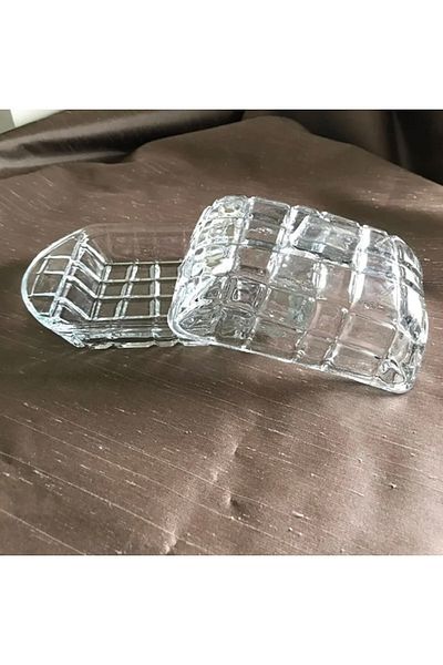 Akkoyunlu home Butter Glass Butter Container