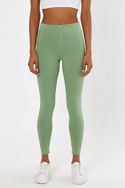 FİHA طماق ليكرا كومباك للنساء - أخضر 16-6216 /Zebil-4057