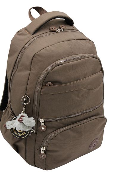 Bevitton Αδιάβροχο σχολικό σακίδιο πλάτης Unisex Mink πολλαπλών διαμερισμάτων 2400