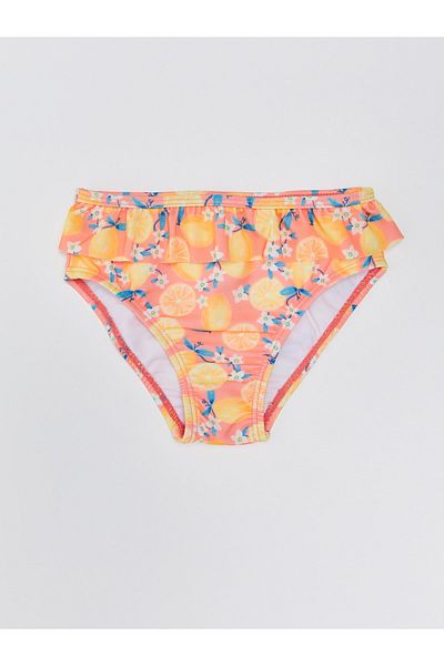 LC Waikiki Ελαστική μέση εμπριμέ Baby Girl Μπικίνι κάτω 2 τεμαχίων