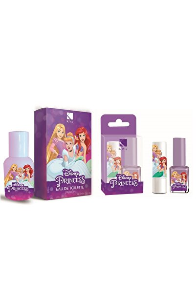 Disney Princess Lisanslı Parfüm Ve Oje Seti