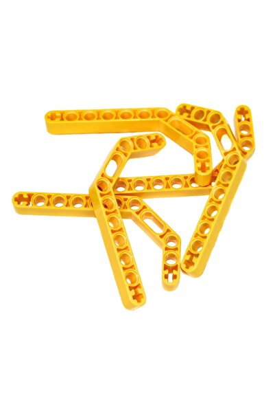 LEGO الأصلي Technic Moc Custom Liftarm Bent Thick 1 X 11.5 مزدوج - أصفر سيتم ...